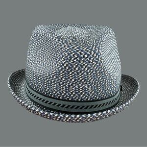 Bailey Of Hollywood Blue and White Patterned Hat